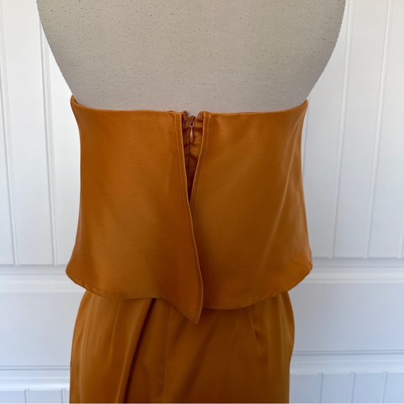 Loves + Friends Violet Midi Dress in Marigold - Picture 4 of 7